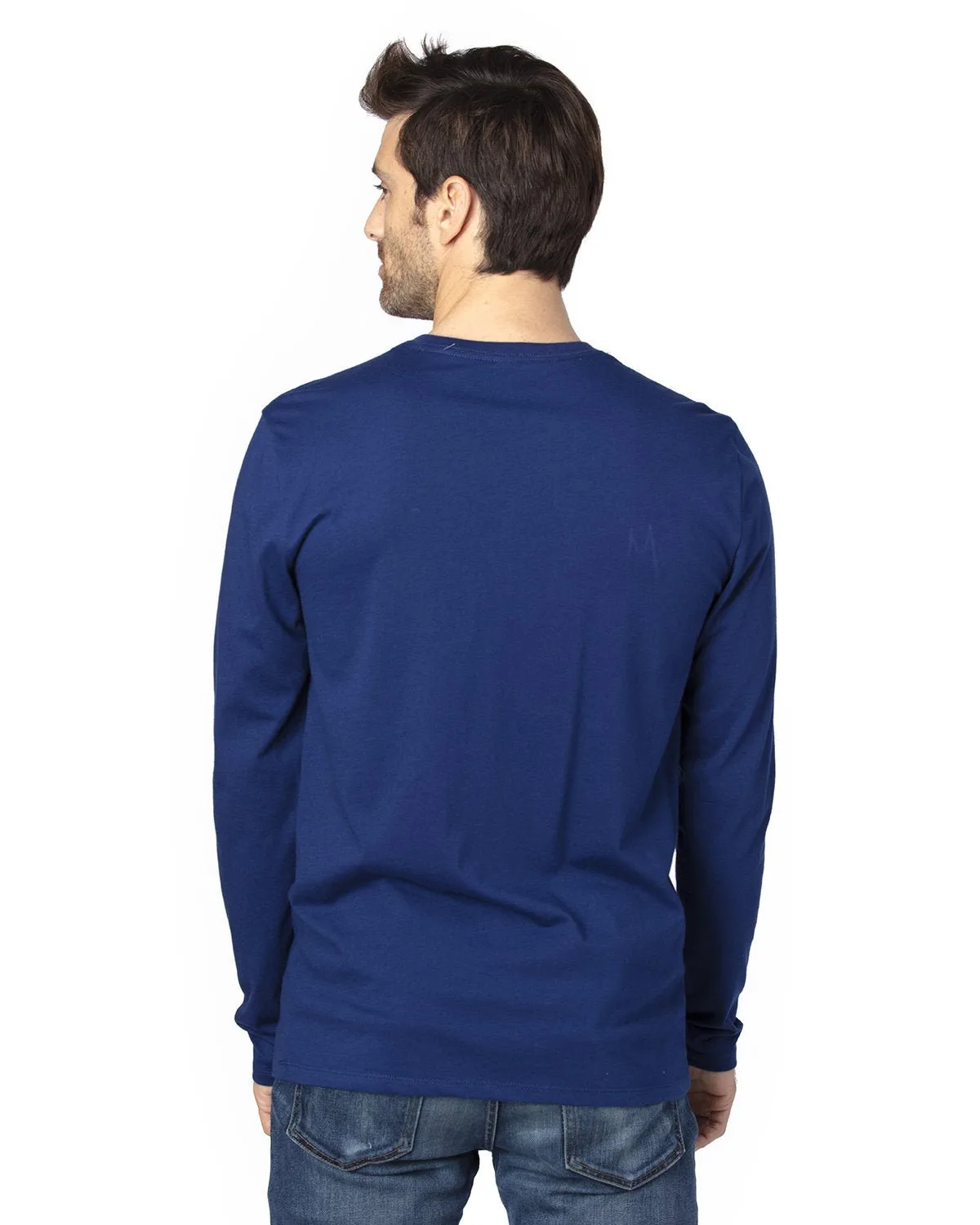 100LS-Threadfast Apparel-NAVY