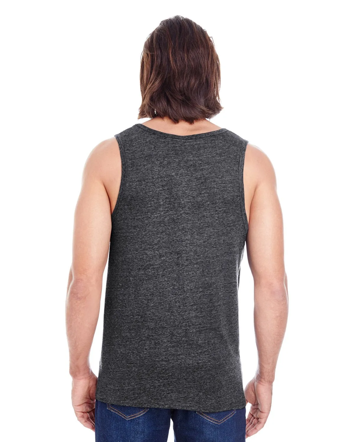 102C-Threadfast Apparel-BLACK TRIBLEND
