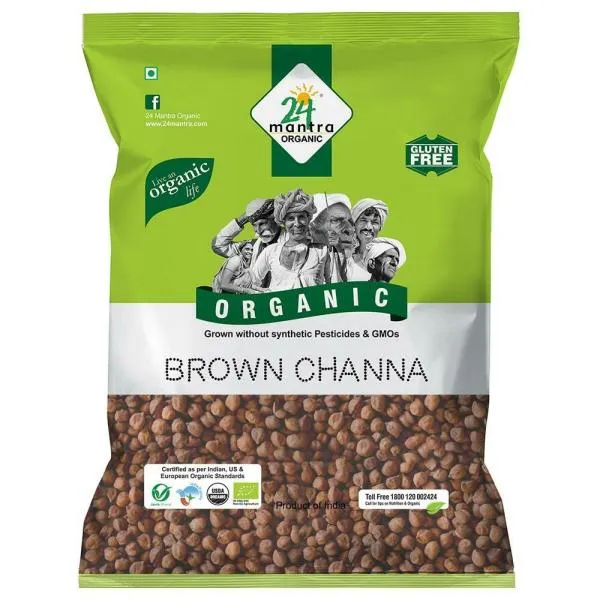 24 Mantra Organic Brown Chana 500gm