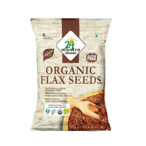 24 Organic Mantra Flax Seeds