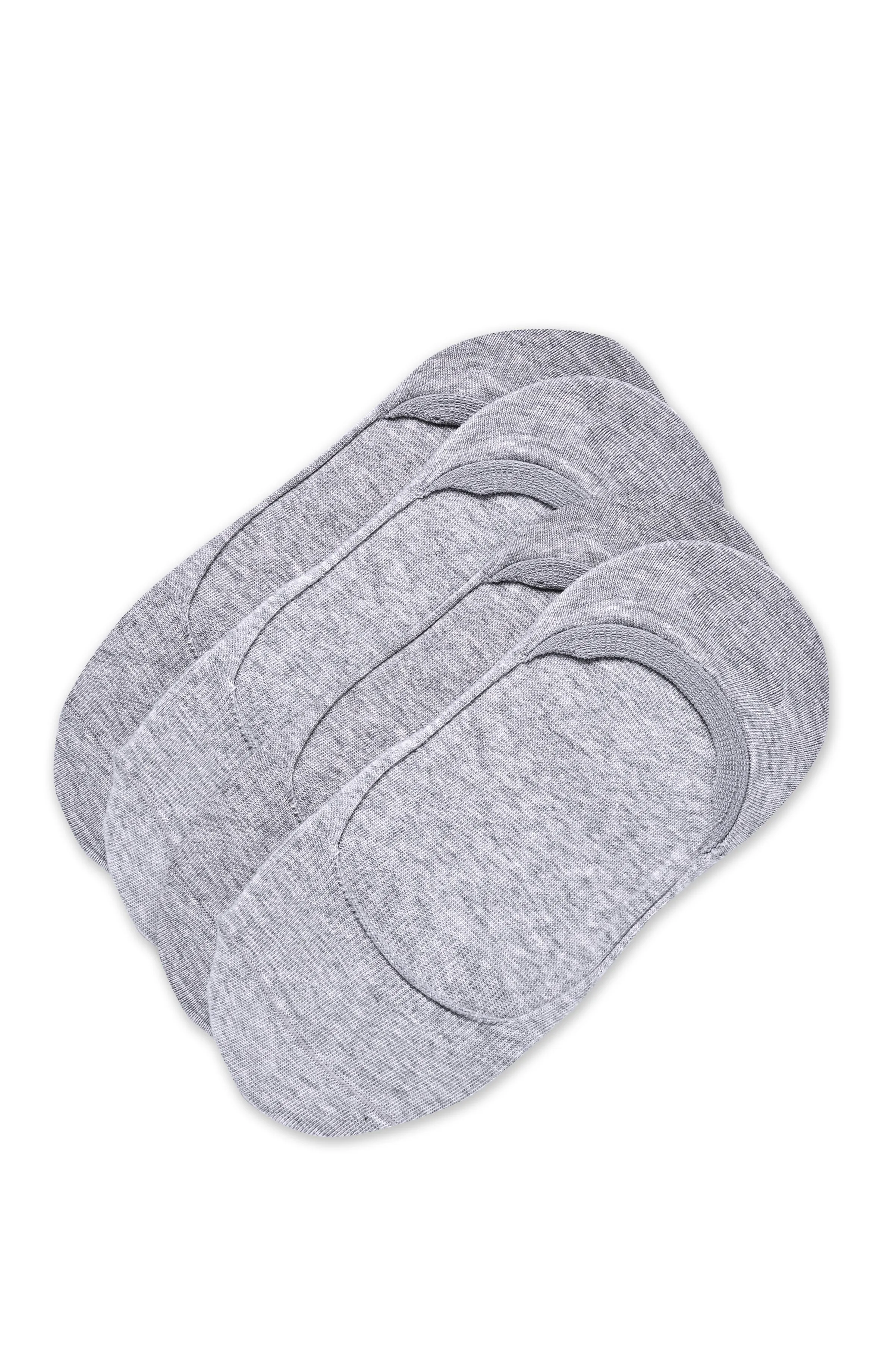 2Pk Combed Cotton No Show Liner
