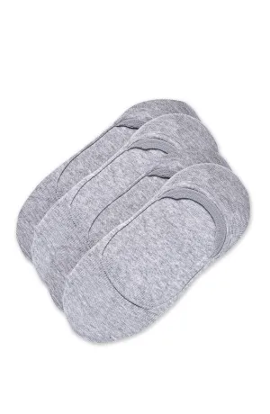 2Pk Combed Cotton No Show Liner
