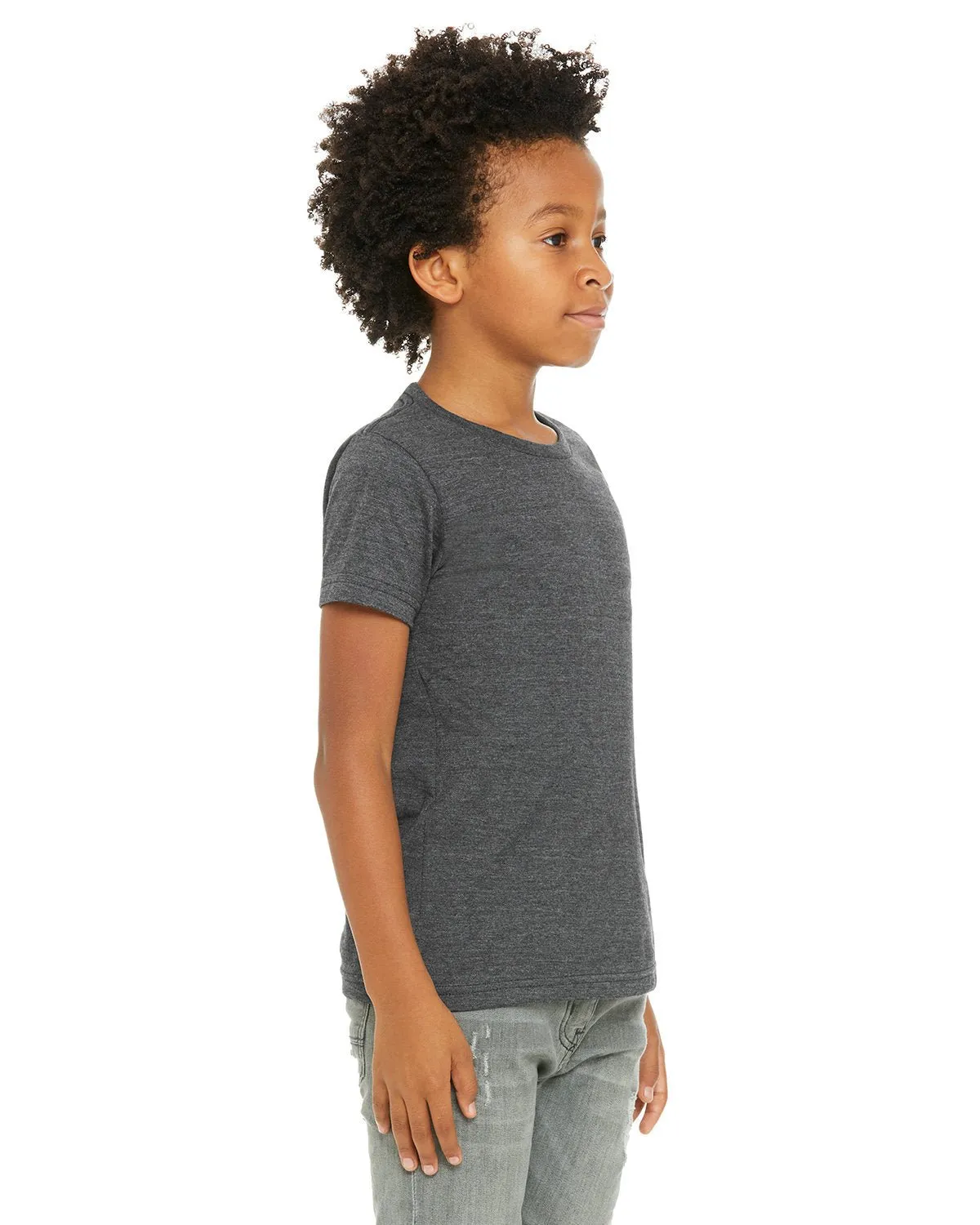 3001YCV-Bella   Canvas-DARK GRY HEATHER