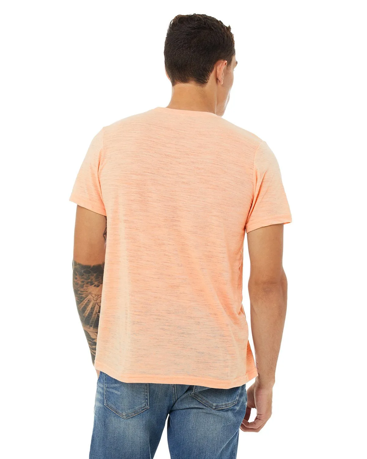 3650-Bella   Canvas-PEACH SLUB