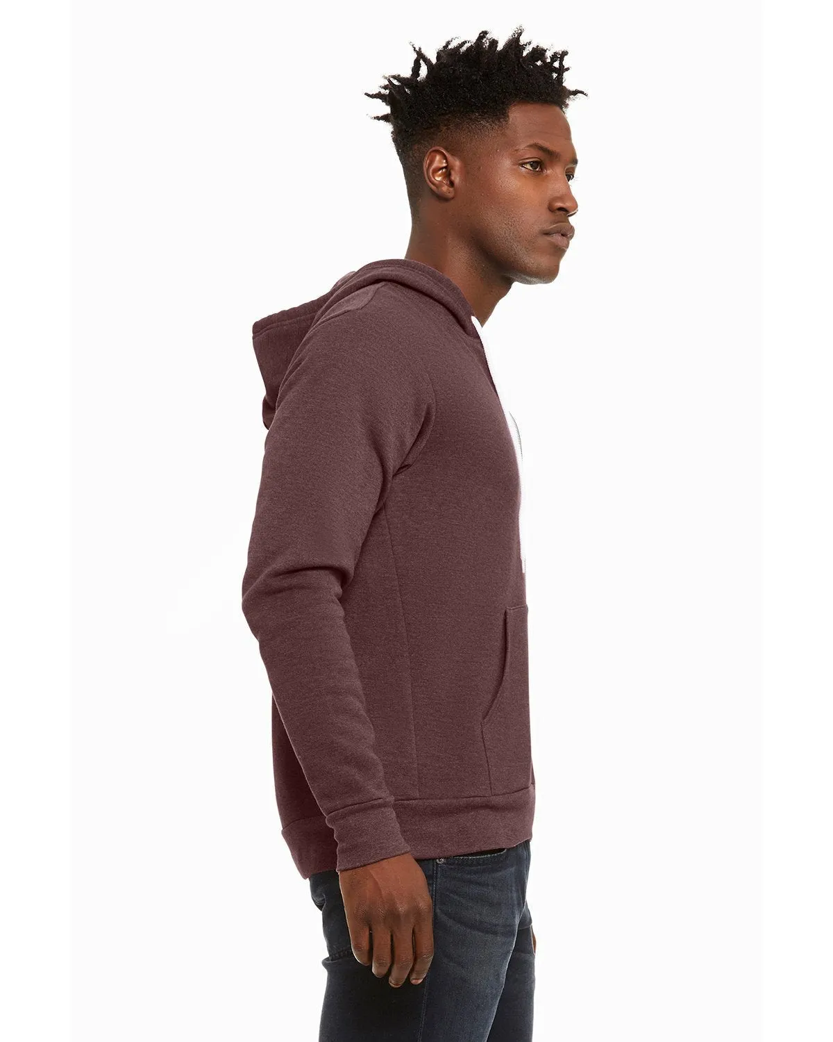 3739-Bella   Canvas-HEATHER MAROON