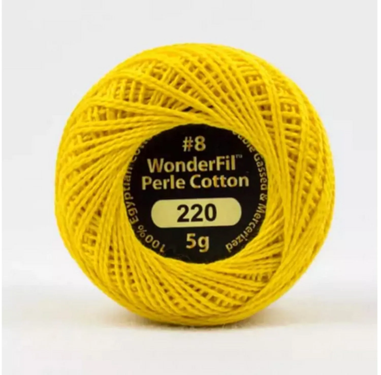 #8 2-ply Wonderfil Eleganza  Egyptian Perle Cotton Thread
