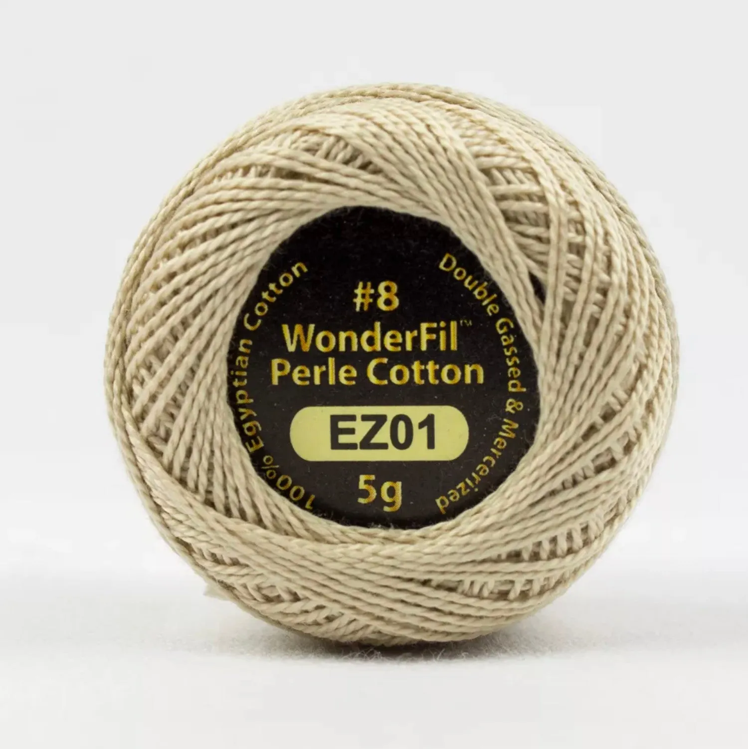 #8 2-ply Wonderfil Eleganza  Egyptian Perle Cotton Thread