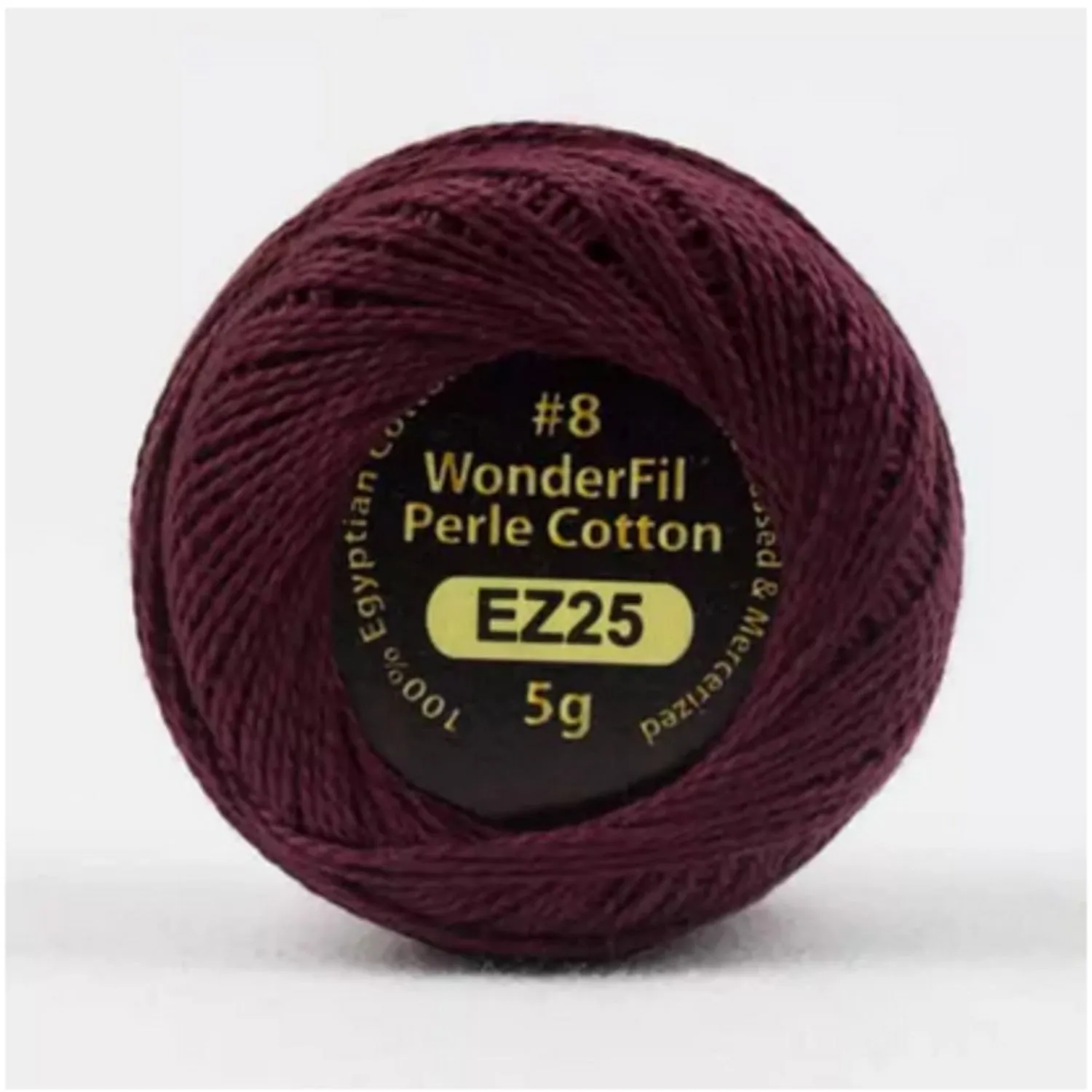 #8 2-ply Wonderfil Eleganza  Egyptian Perle Cotton Thread