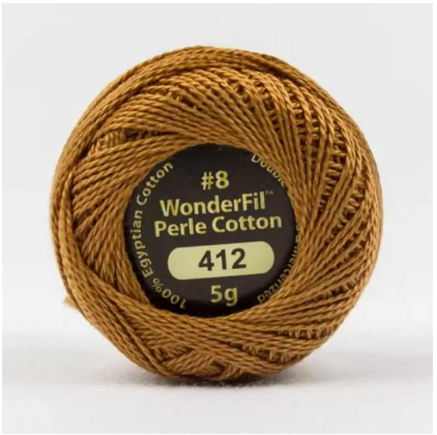 #8 2-ply Wonderfil Eleganza  Egyptian Perle Cotton Thread