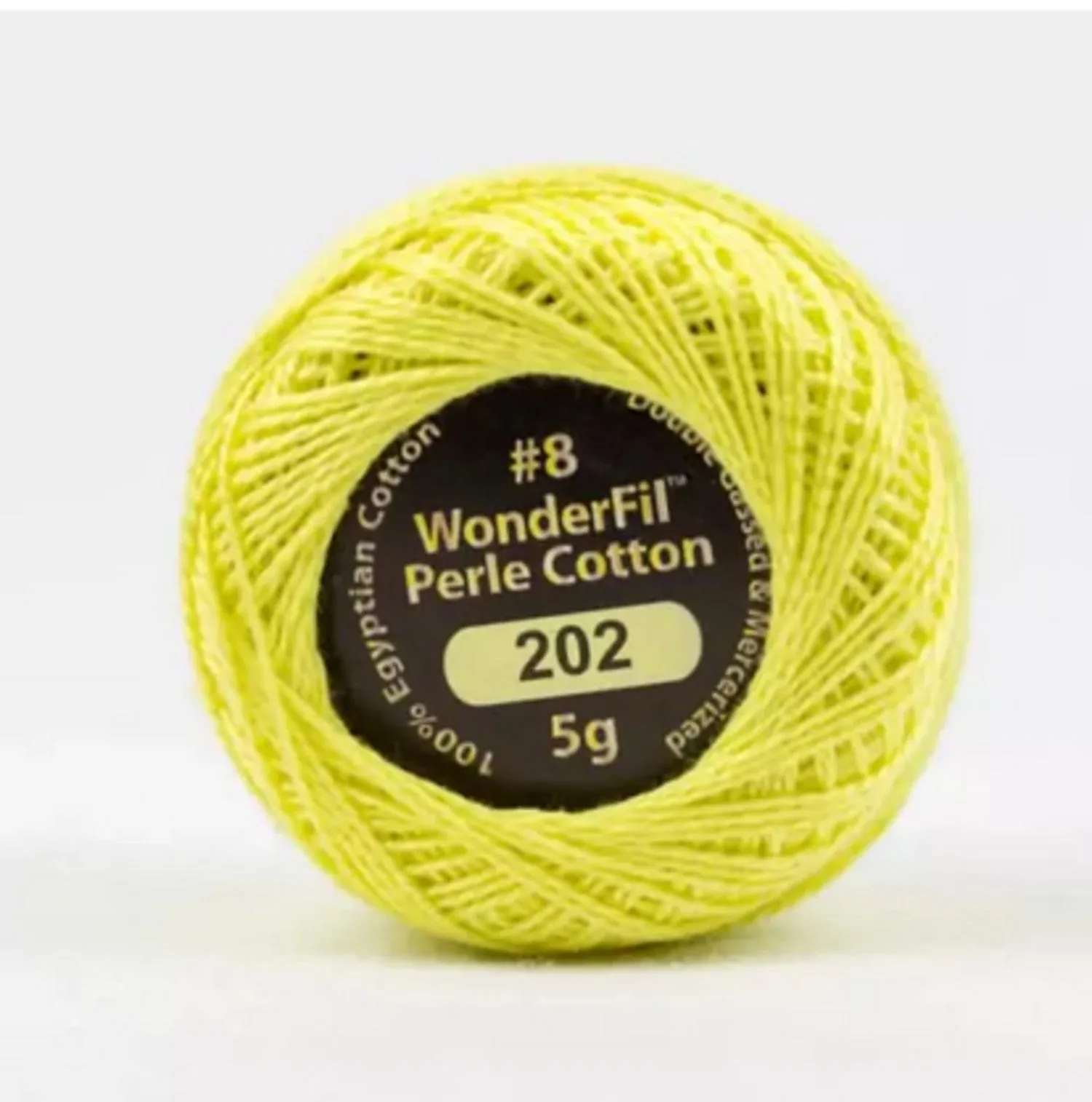 #8 2-ply Wonderfil Eleganza  Egyptian Perle Cotton Thread
