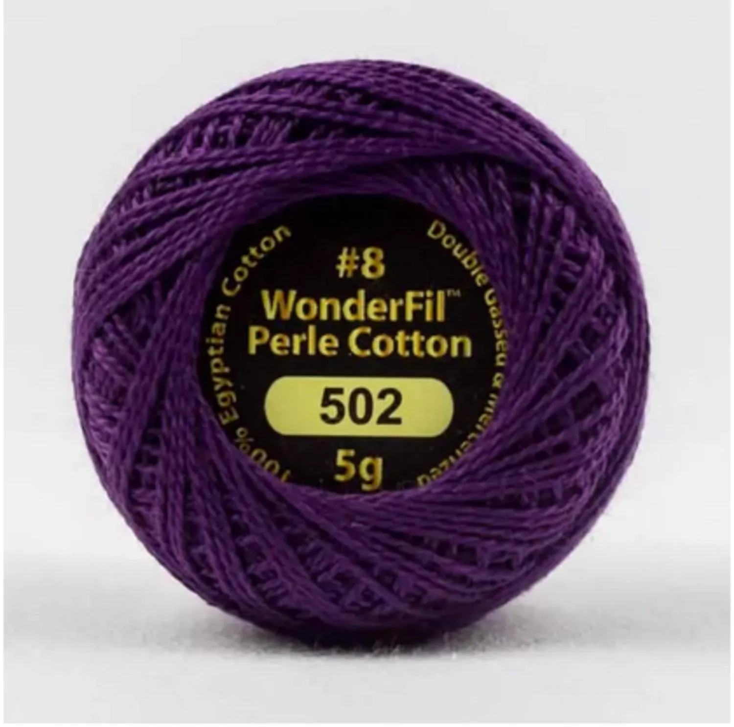 #8 2-ply Wonderfil Eleganza  Egyptian Perle Cotton Thread