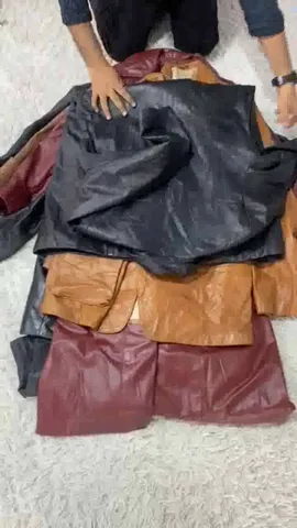 90s Vintage Long Leather Trench Coats/Jackets - 9 Pcs