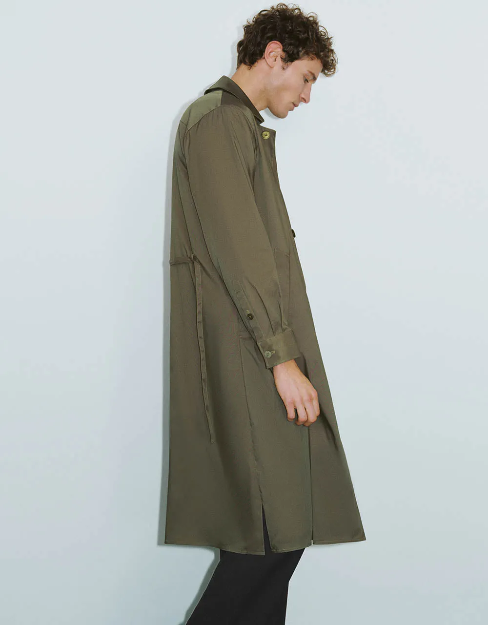 A-Line Trench Coat