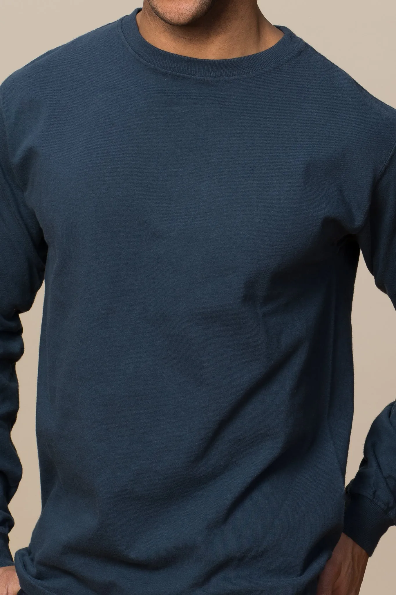 Adult Long Sleeve Crew Neck Modern Fit