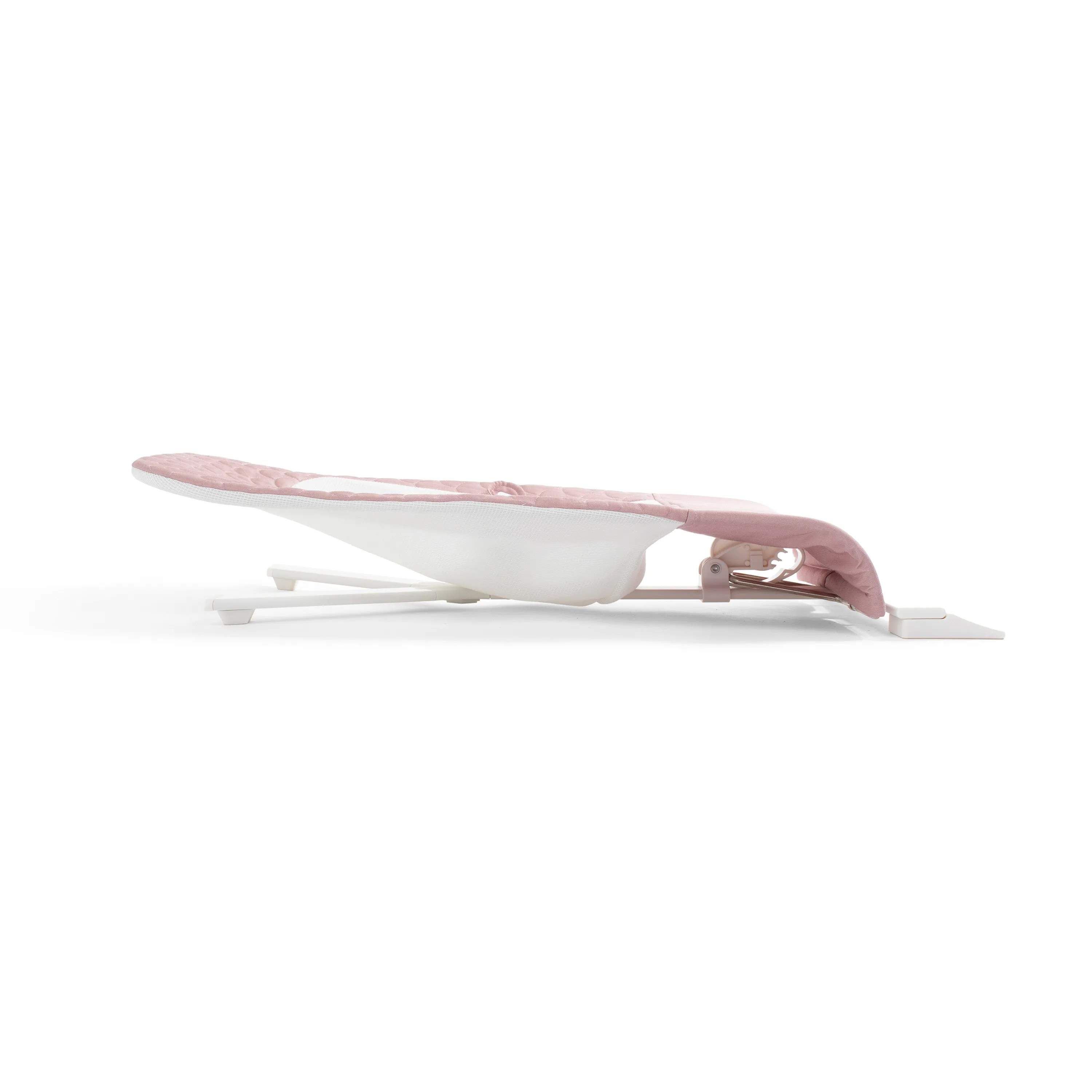 Alpine Organic Deluxe Portable Bouncer - Organic Rose