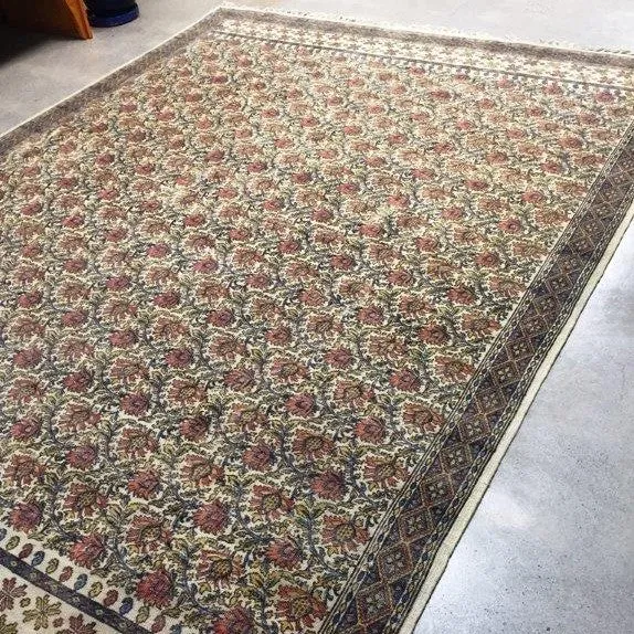 Antique Print Organic Cotton Flatweave