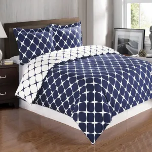 Bloomingdale Combed Cotton Duvet Cover Set