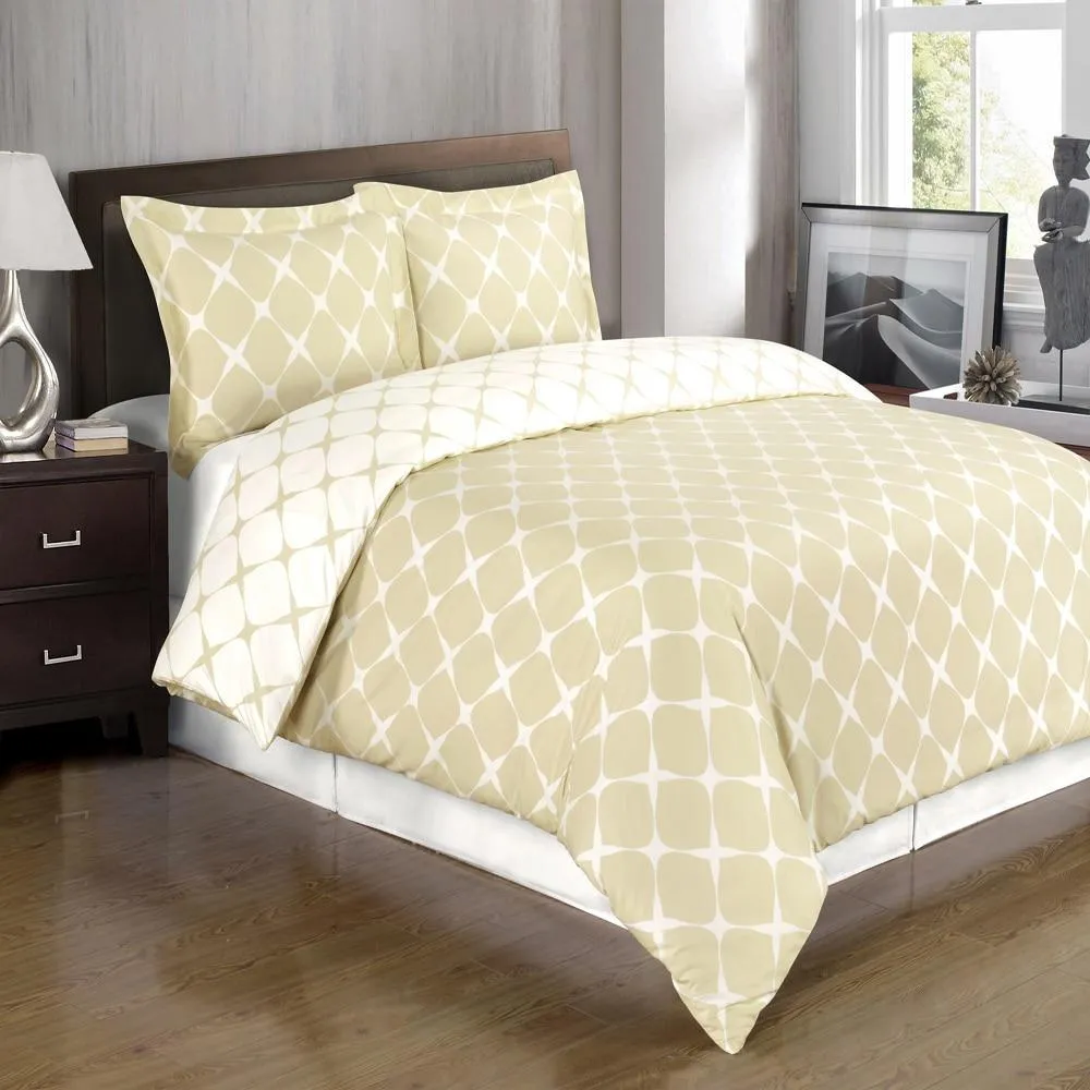 Bloomingdale Combed Cotton Duvet Cover Set