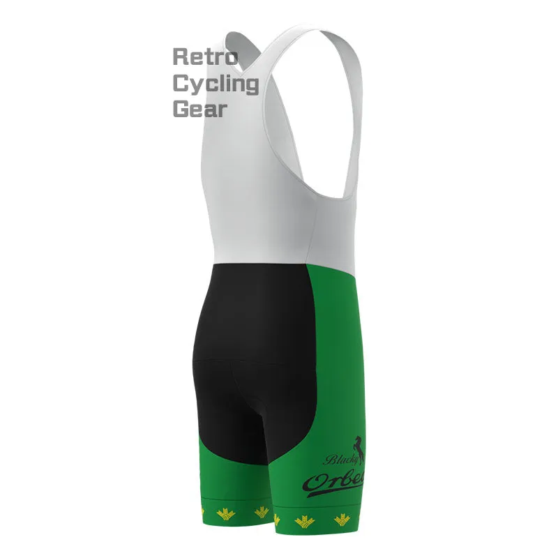 CAIA RURAL Green Retro Short Sleeve Cycling Kit