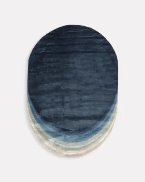 Caliedo Indigo and Silver Lake Blue Rug