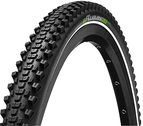 Continental eRuban Plus Tire - 29 x 2.60 Clincher Wire Black/Reflex BlackChili PolyX Breaker PureGrip Plus Breaker E50