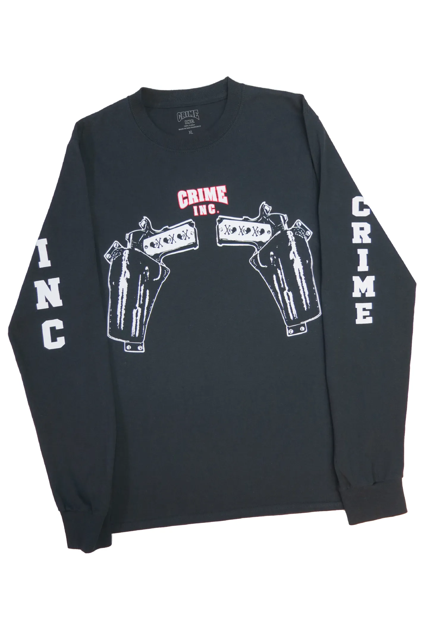 Crime Inc. with Guns Long Sleeve