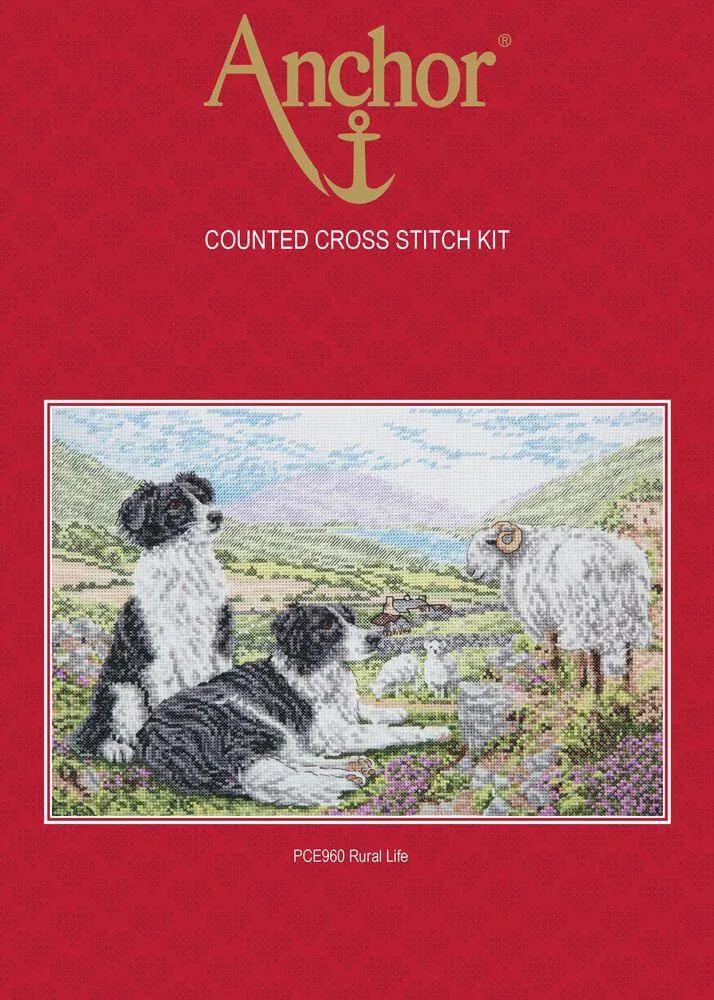 Cross Stitch Kit Anchor - Rural Life