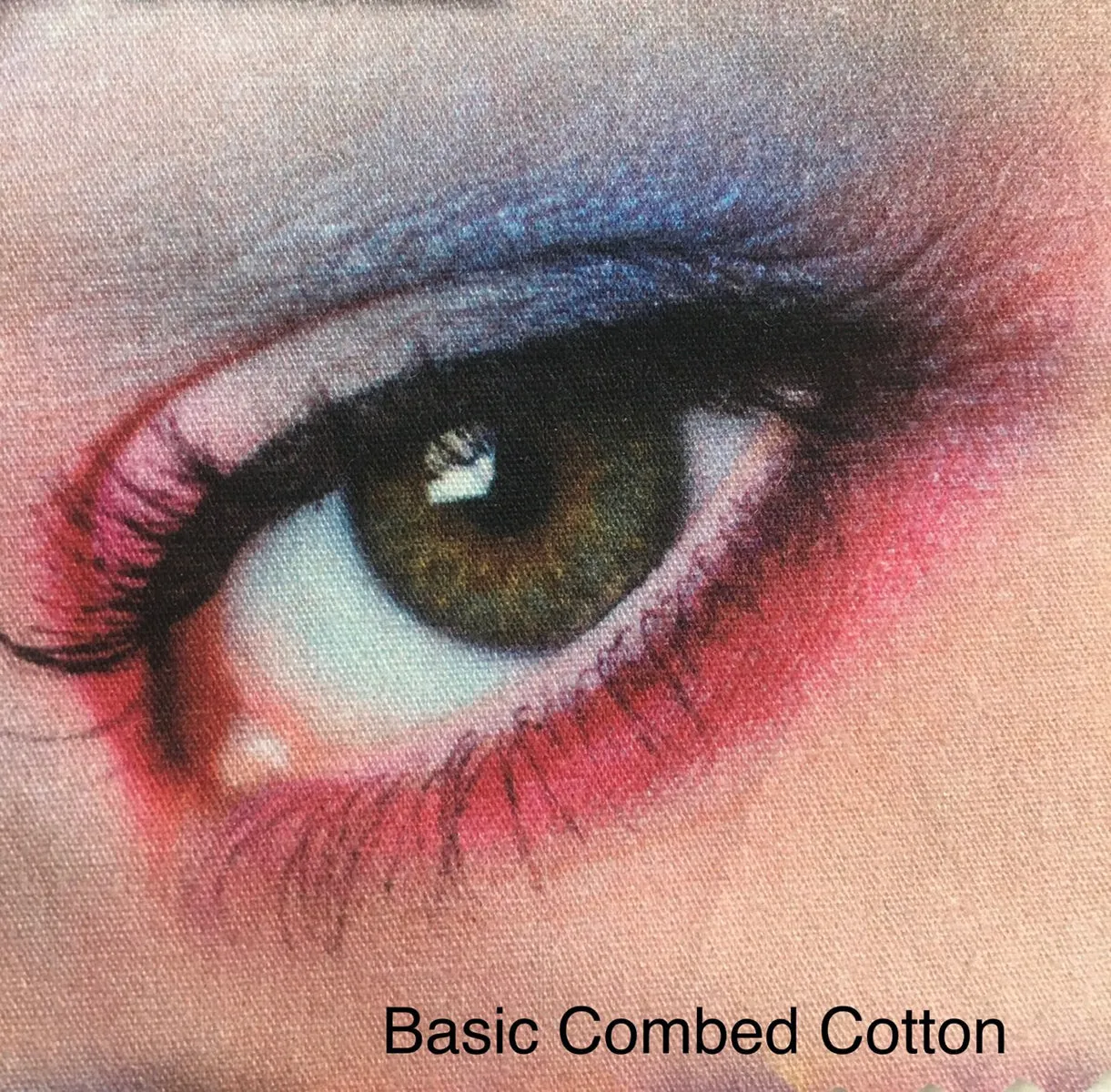 Custom Fabric By The Yard with Your Art Design - Basic Combed Cotton
