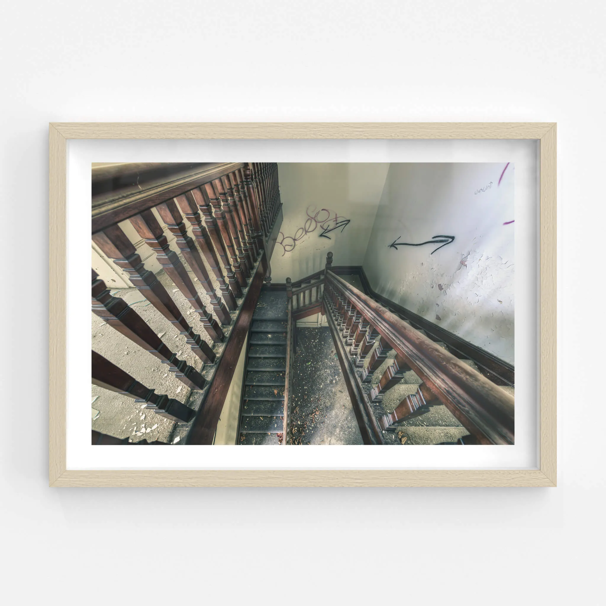 Decayed Stairwell | The Asylum
