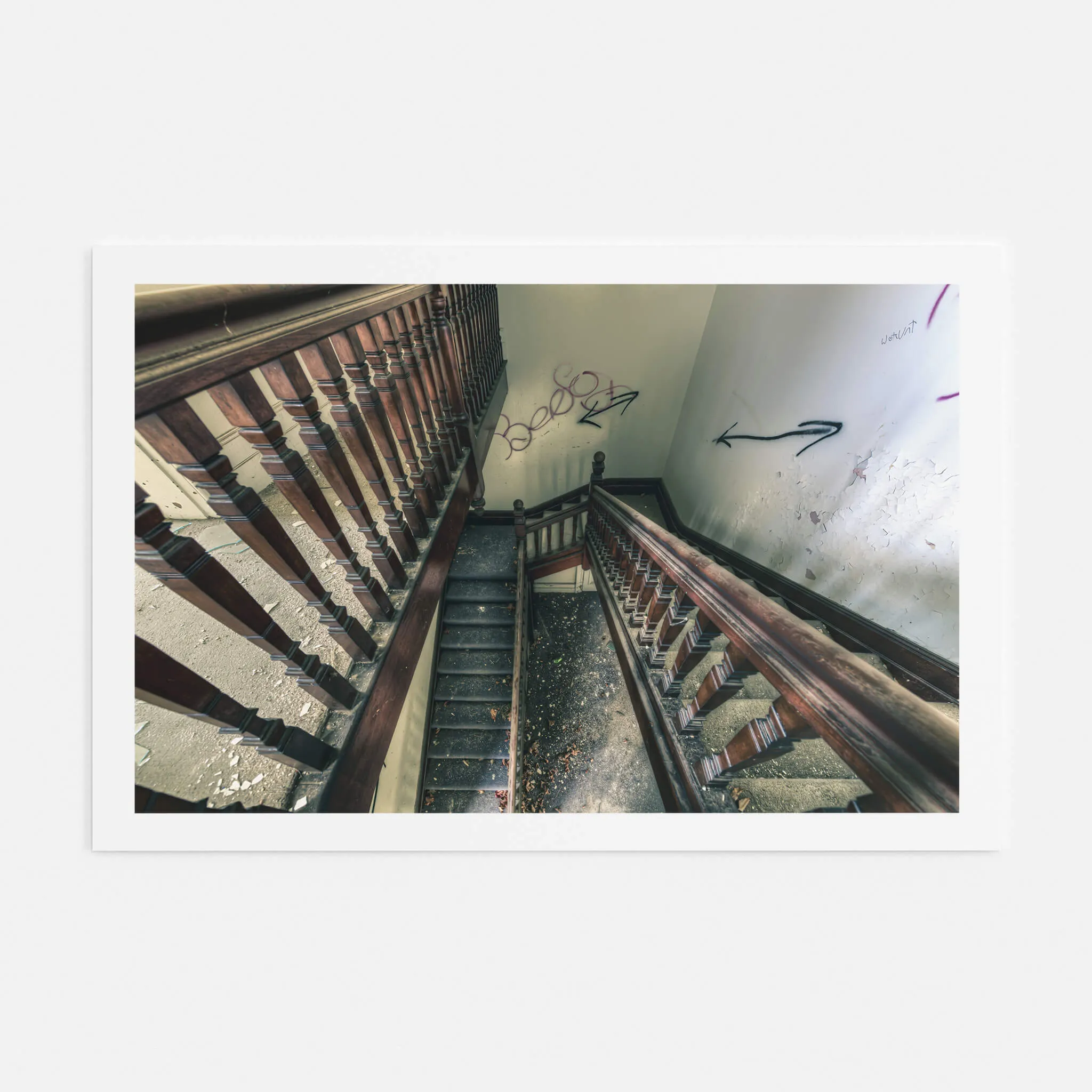 Decayed Stairwell | The Asylum