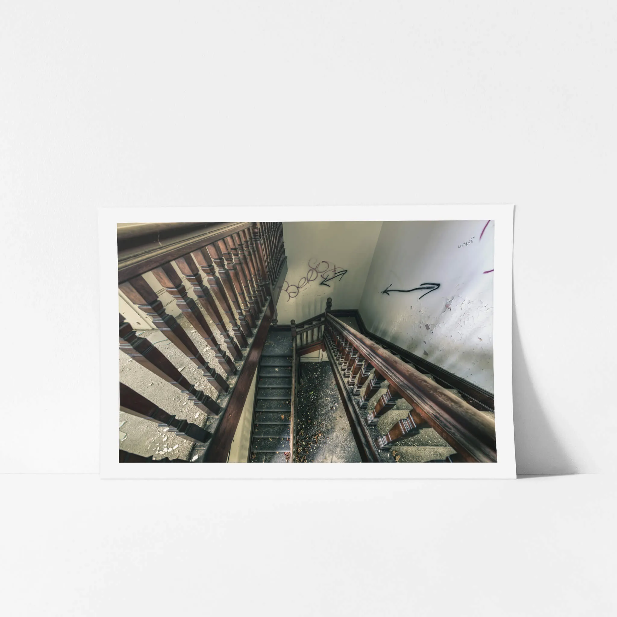 Decayed Stairwell | The Asylum