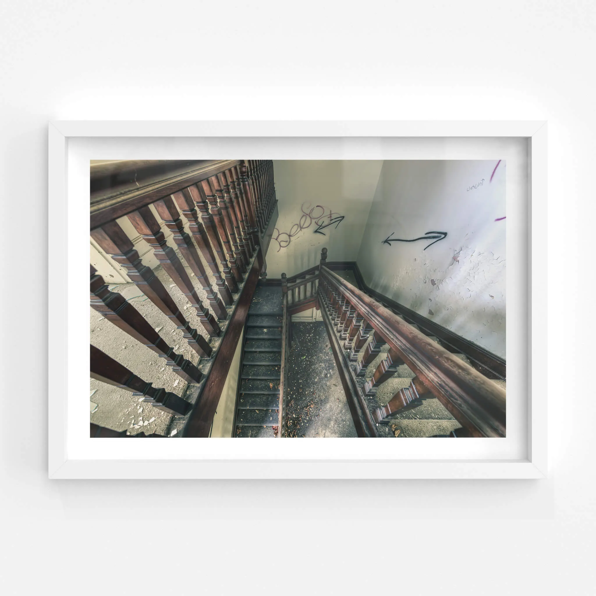 Decayed Stairwell | The Asylum