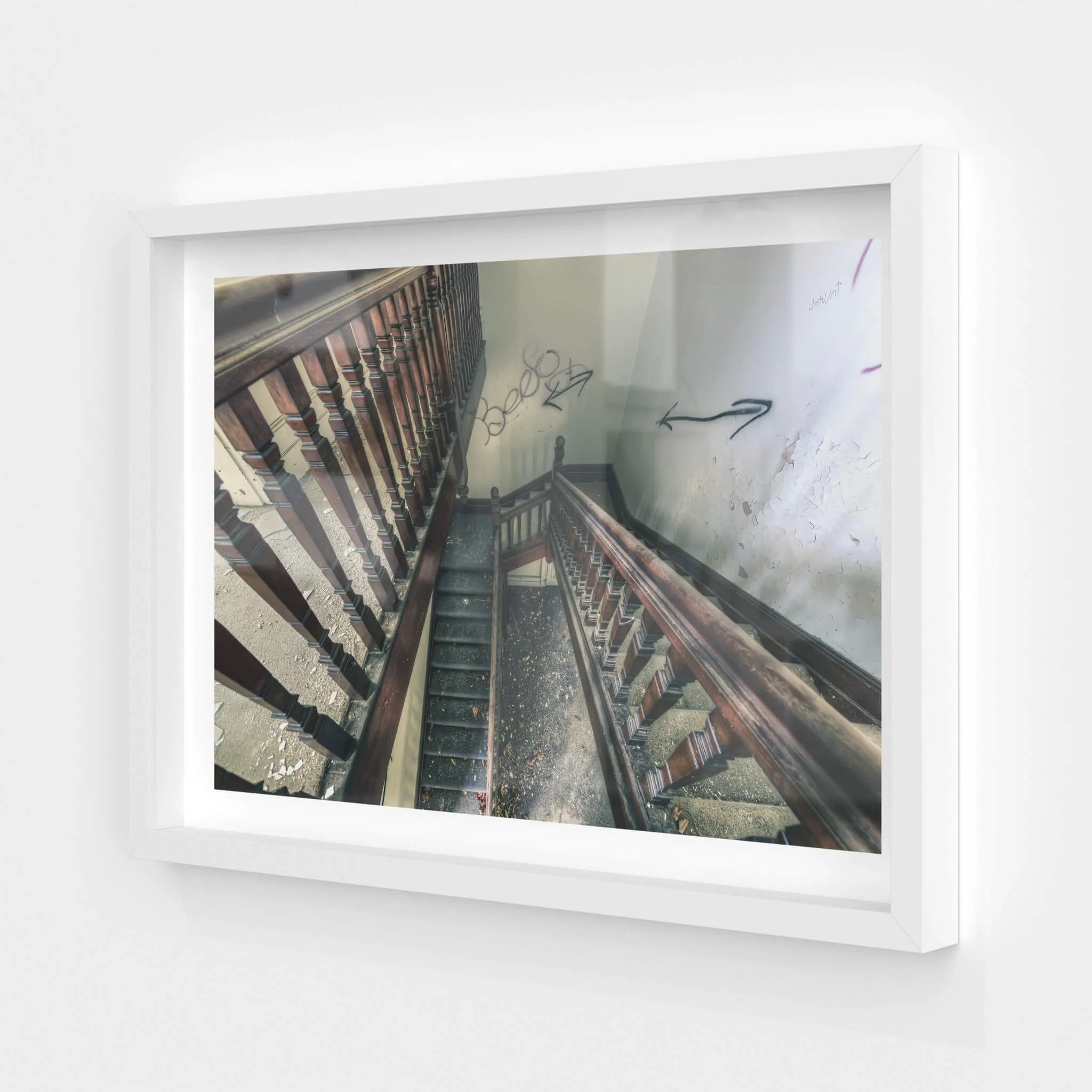 Decayed Stairwell | The Asylum