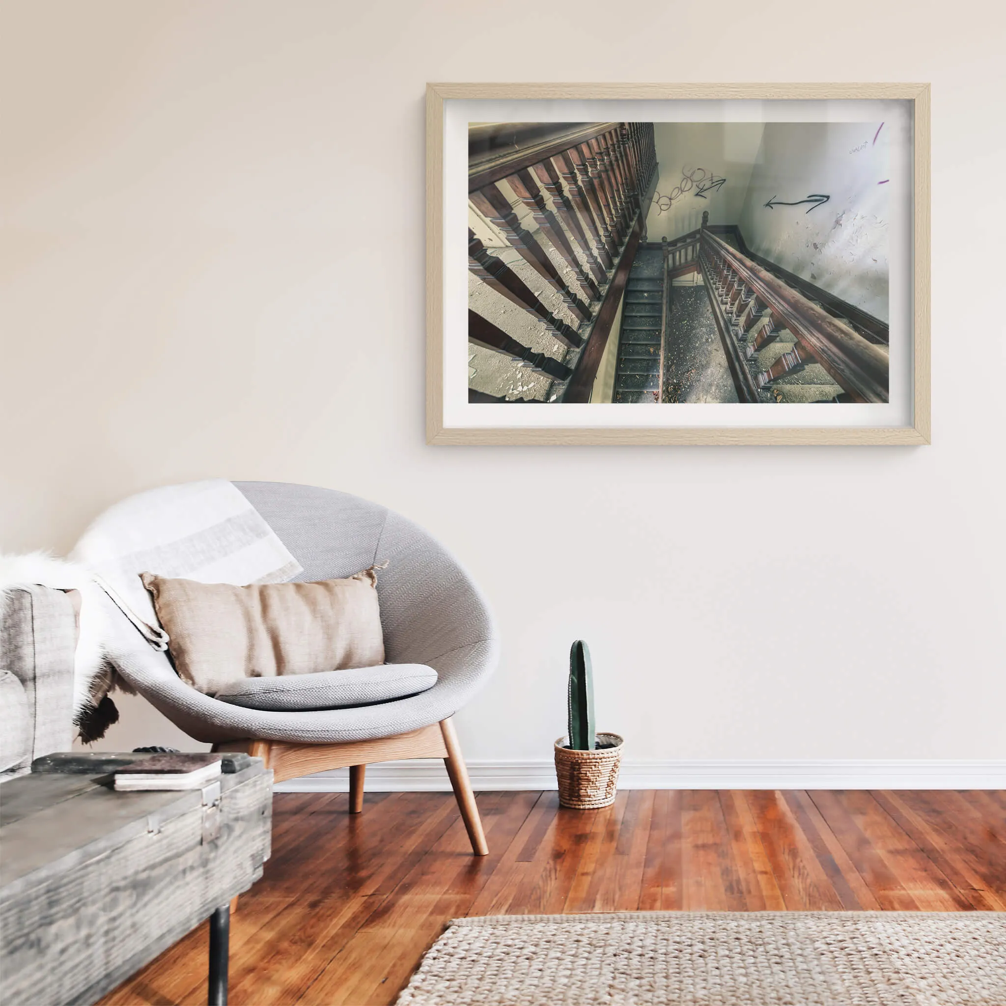 Decayed Stairwell | The Asylum