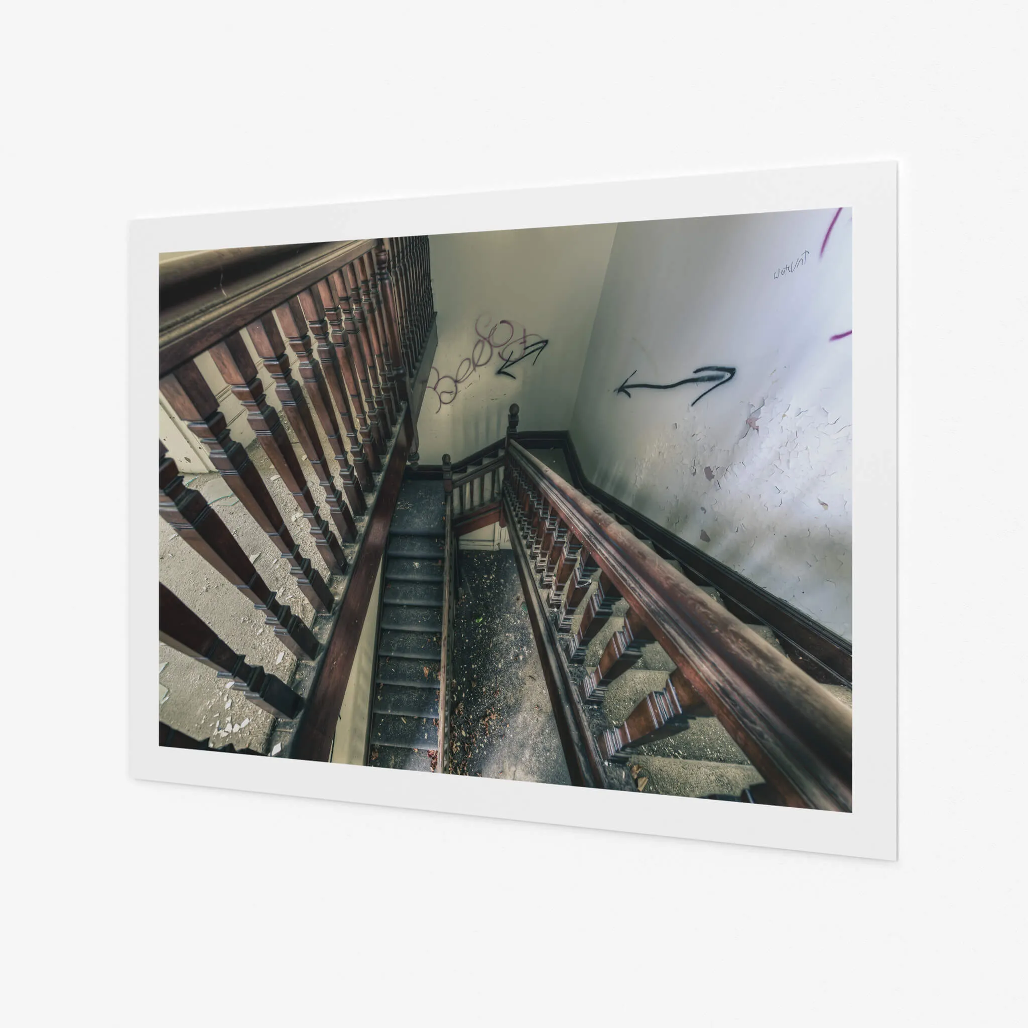 Decayed Stairwell | The Asylum