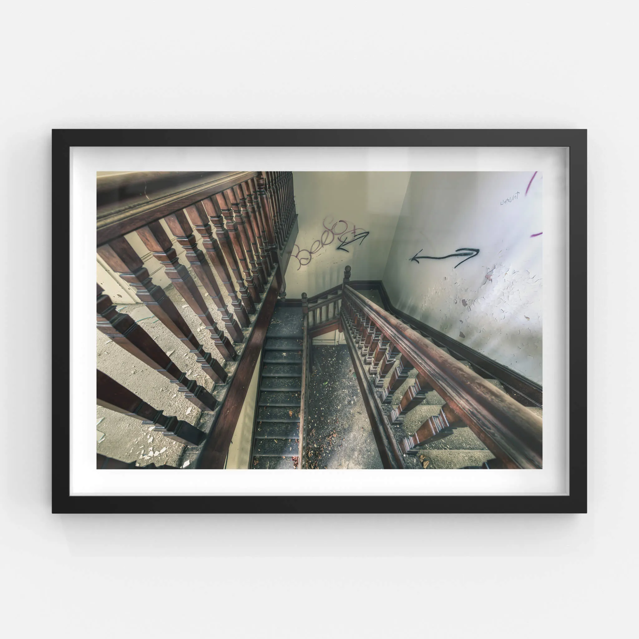 Decayed Stairwell | The Asylum