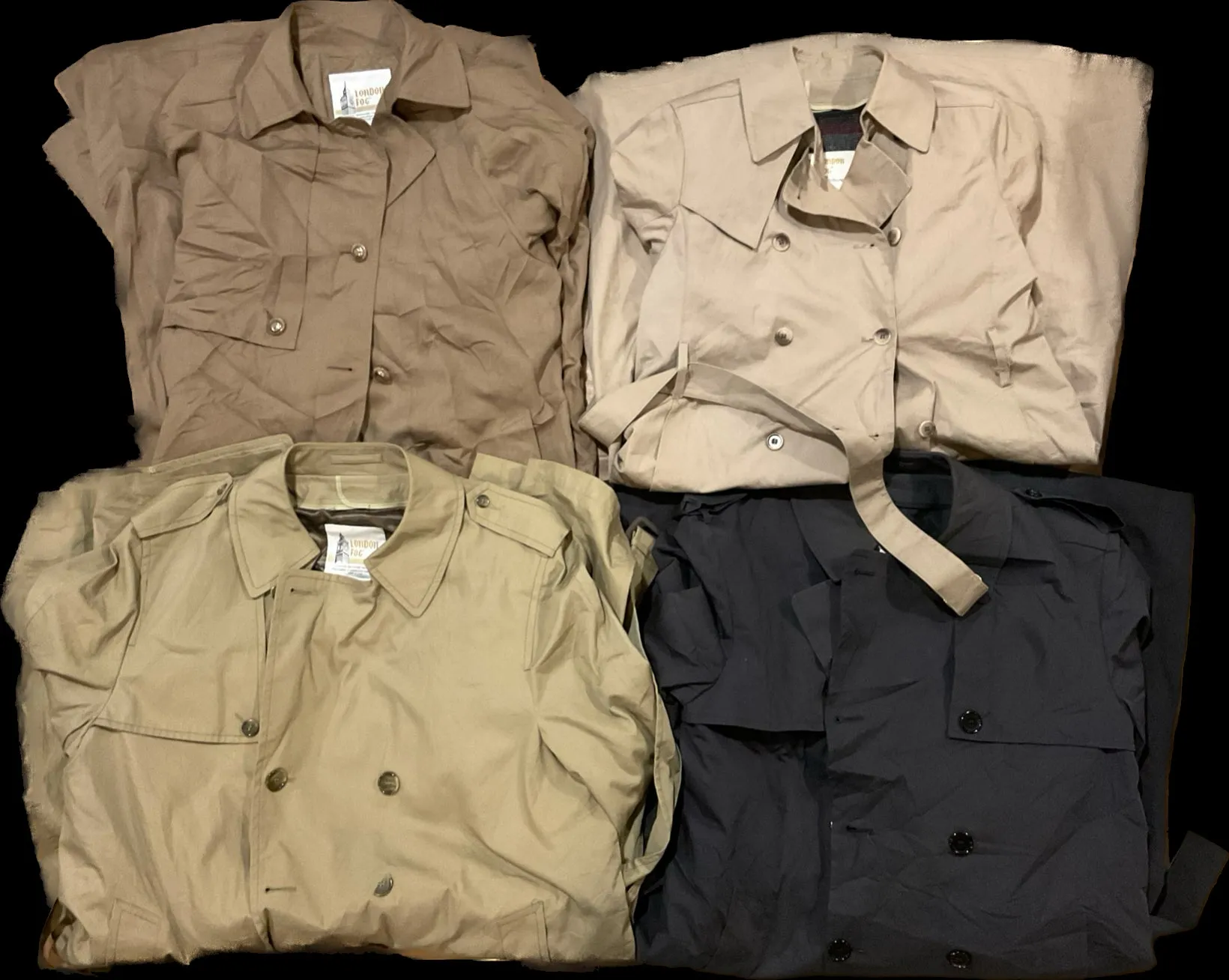 Designer Trench Coats - 8 Pcs