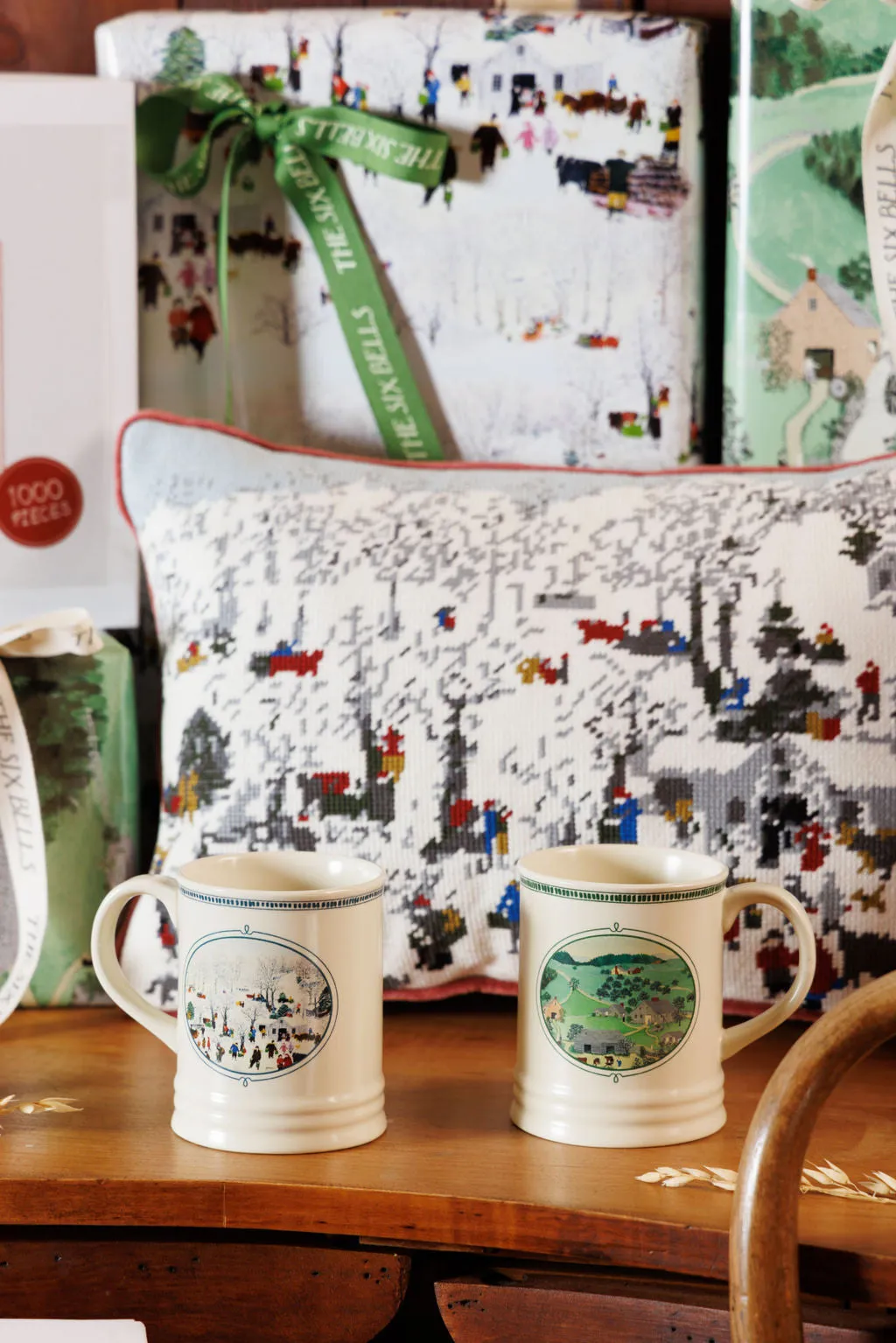 Grandma Moses 'Sugaring Off' Mug