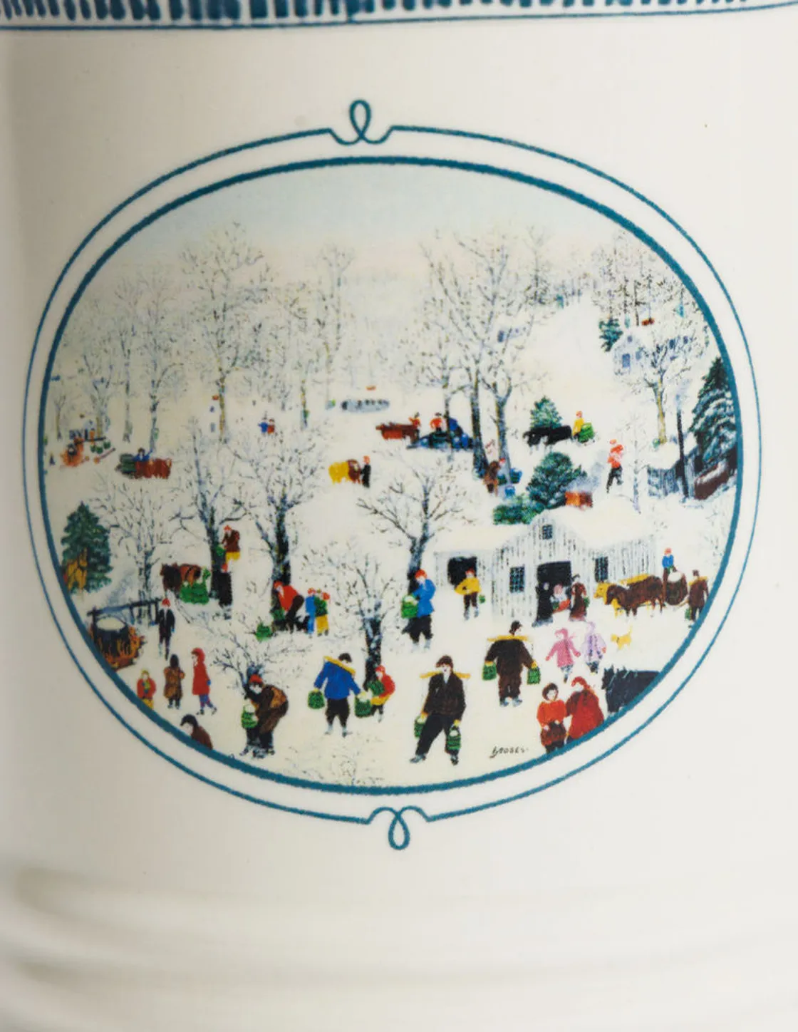 Grandma Moses 'Sugaring Off' Mug