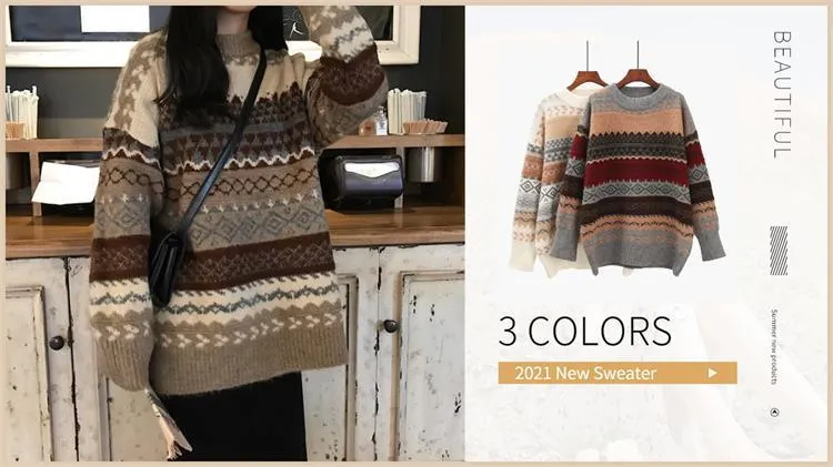 Great Women Autumn Winter Knit Sweater and Cardigans - Open Stitch Loose Knit Cardigans Pink Jumpers Winter Sweater Coat Femme (TP4)(TB8C)(1U23)