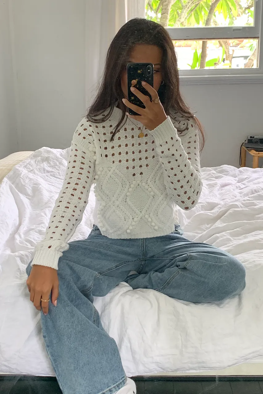 Iris knit sweater