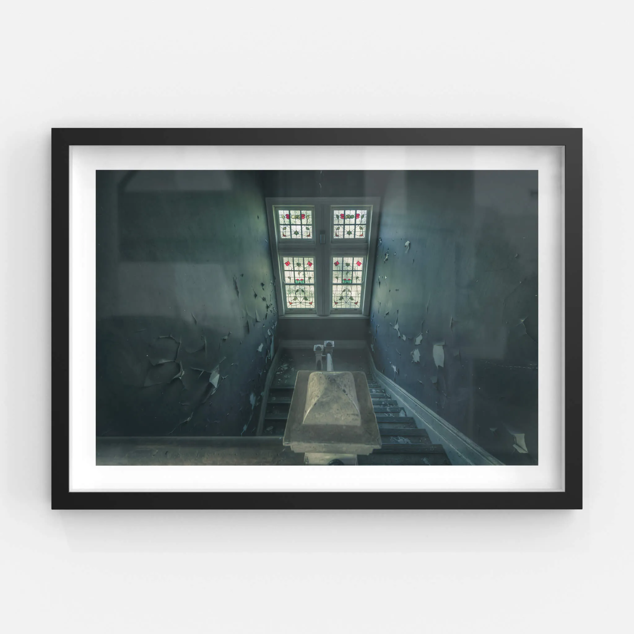 Leadlight Stairs | The Asylum