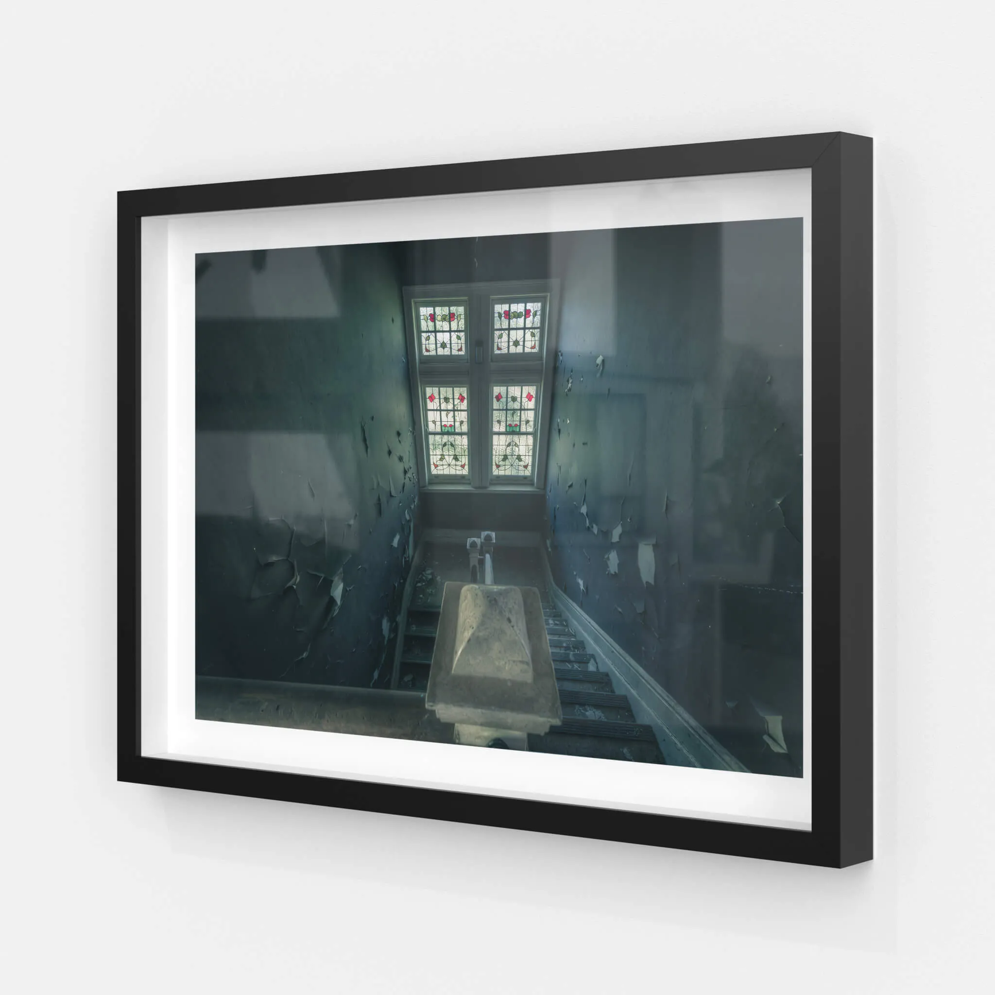 Leadlight Stairs | The Asylum