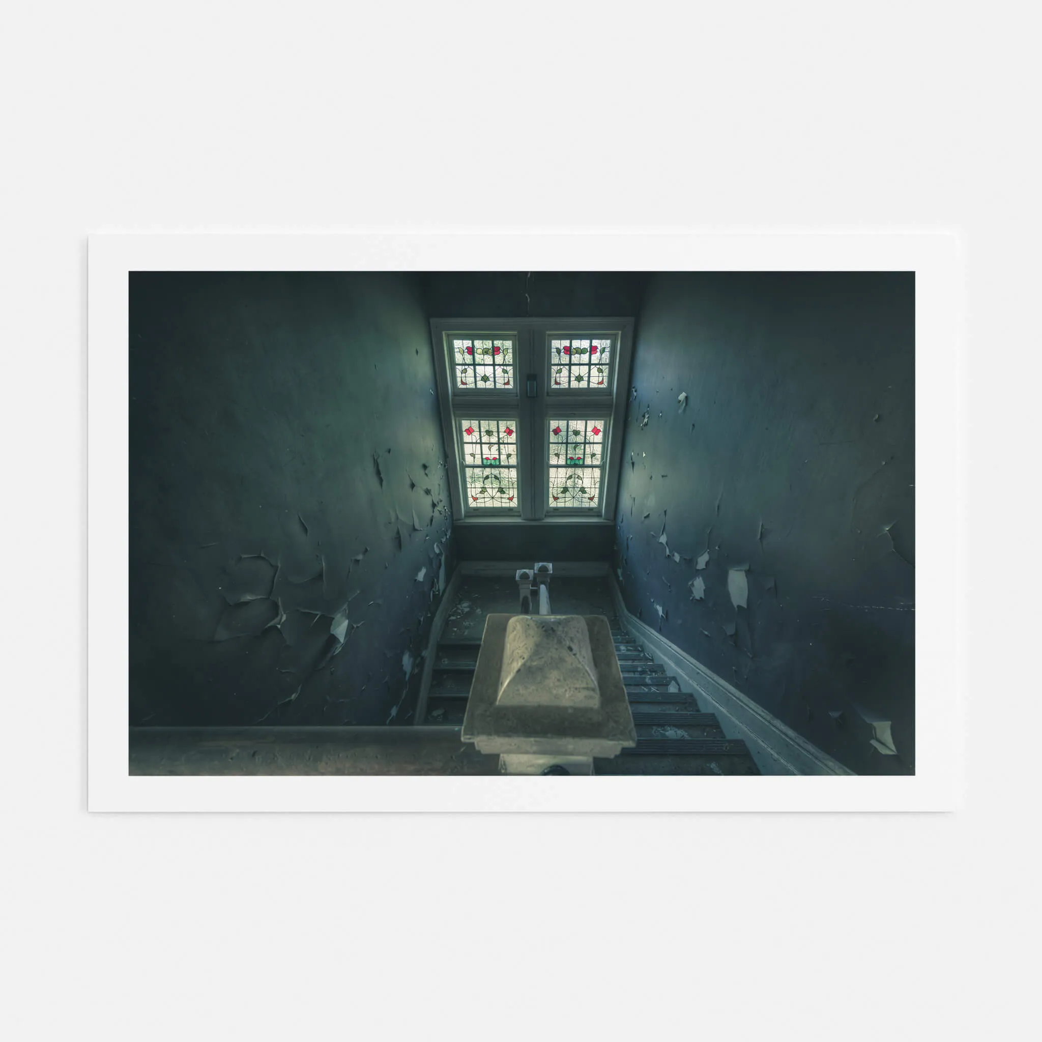Leadlight Stairs | The Asylum