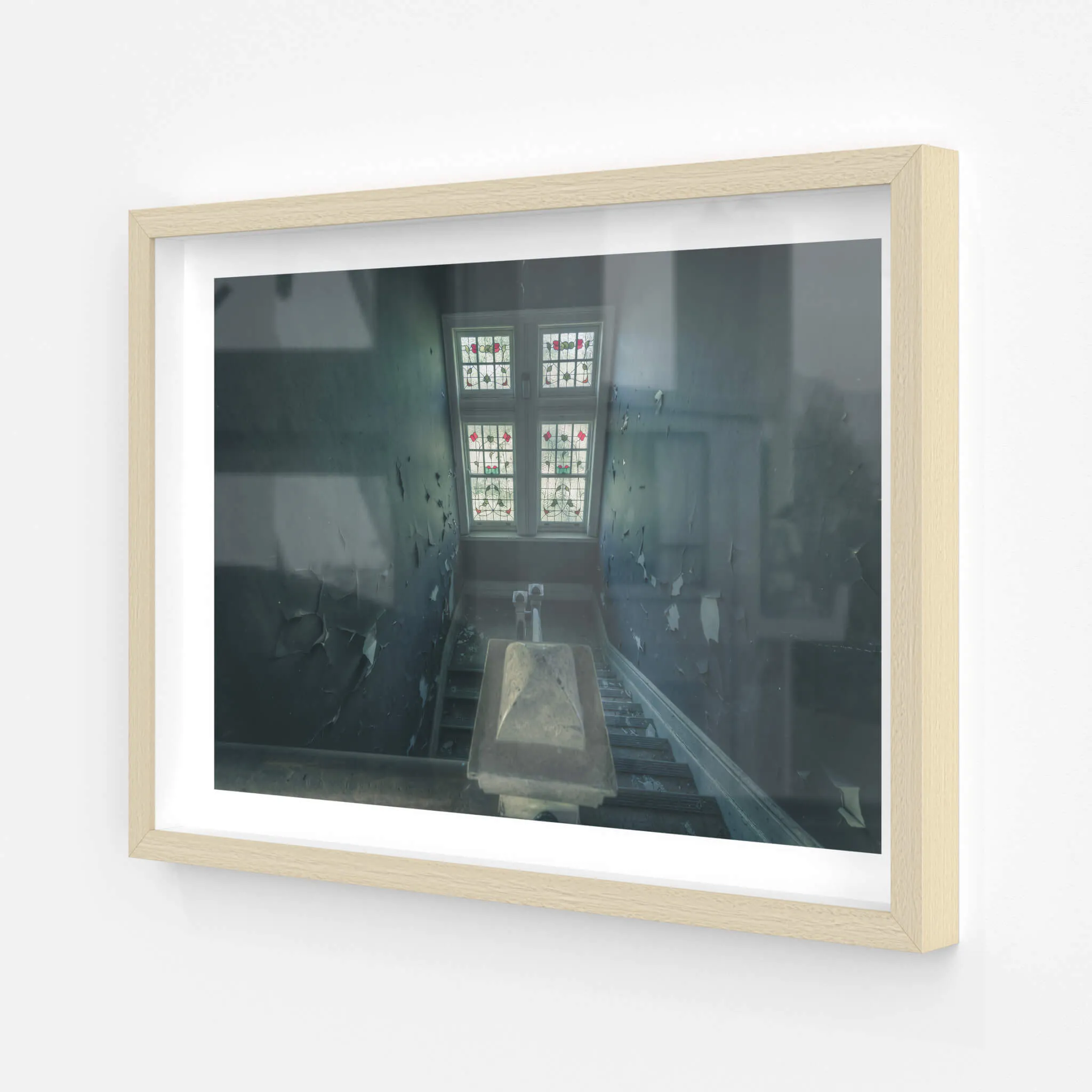 Leadlight Stairs | The Asylum