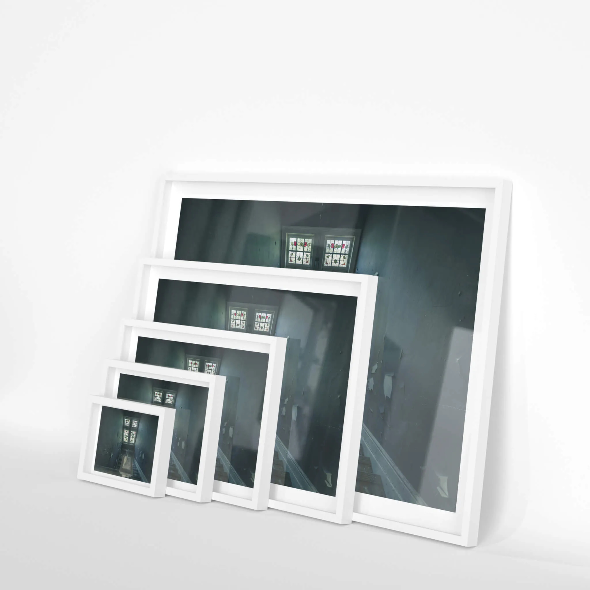 Leadlight Stairs | The Asylum