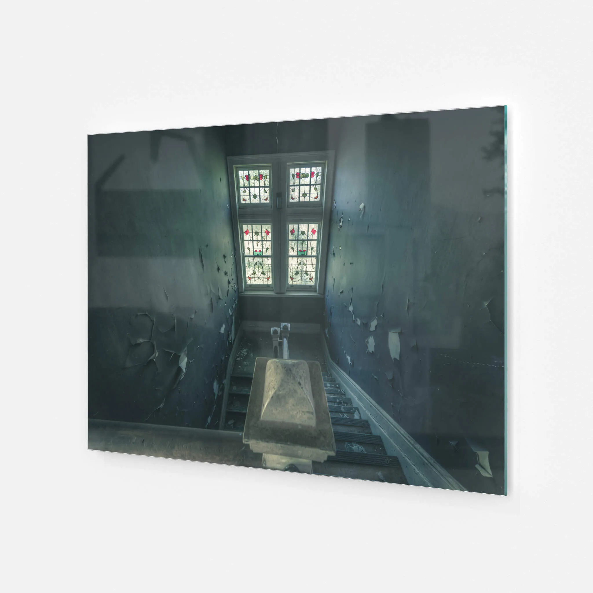 Leadlight Stairs | The Asylum