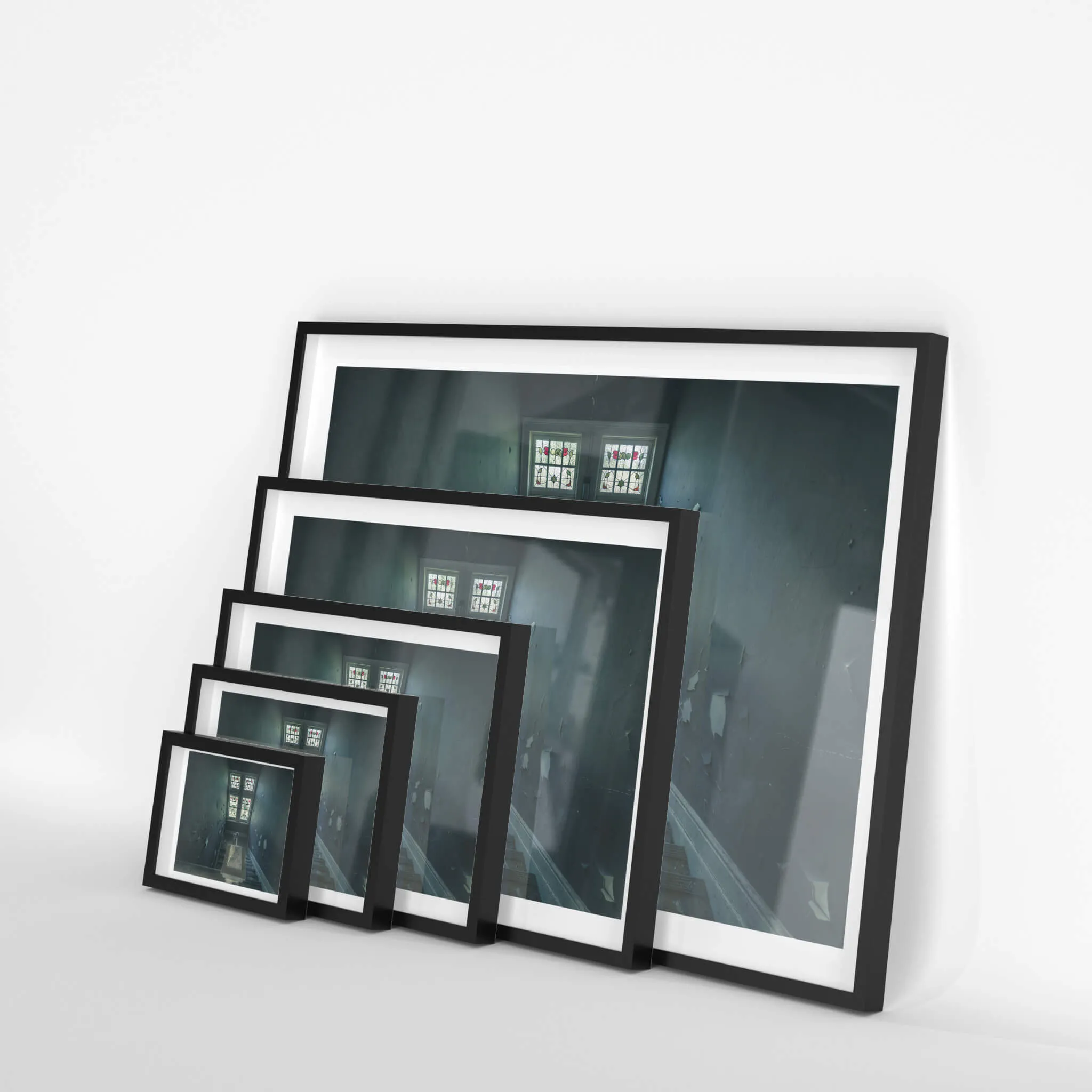 Leadlight Stairs | The Asylum