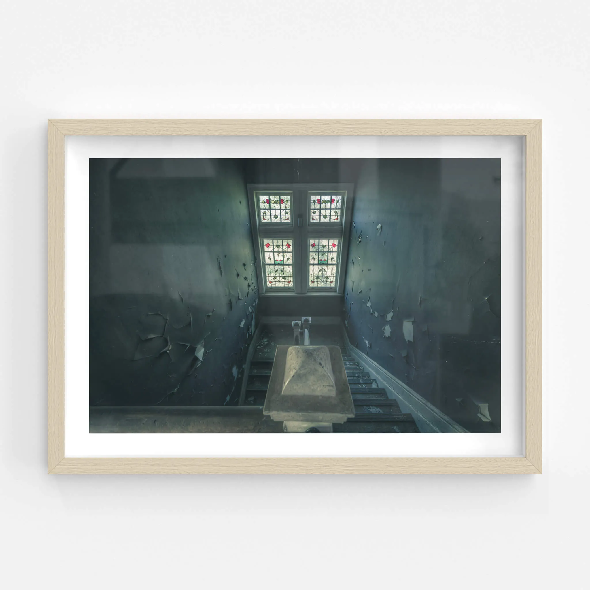 Leadlight Stairs | The Asylum
