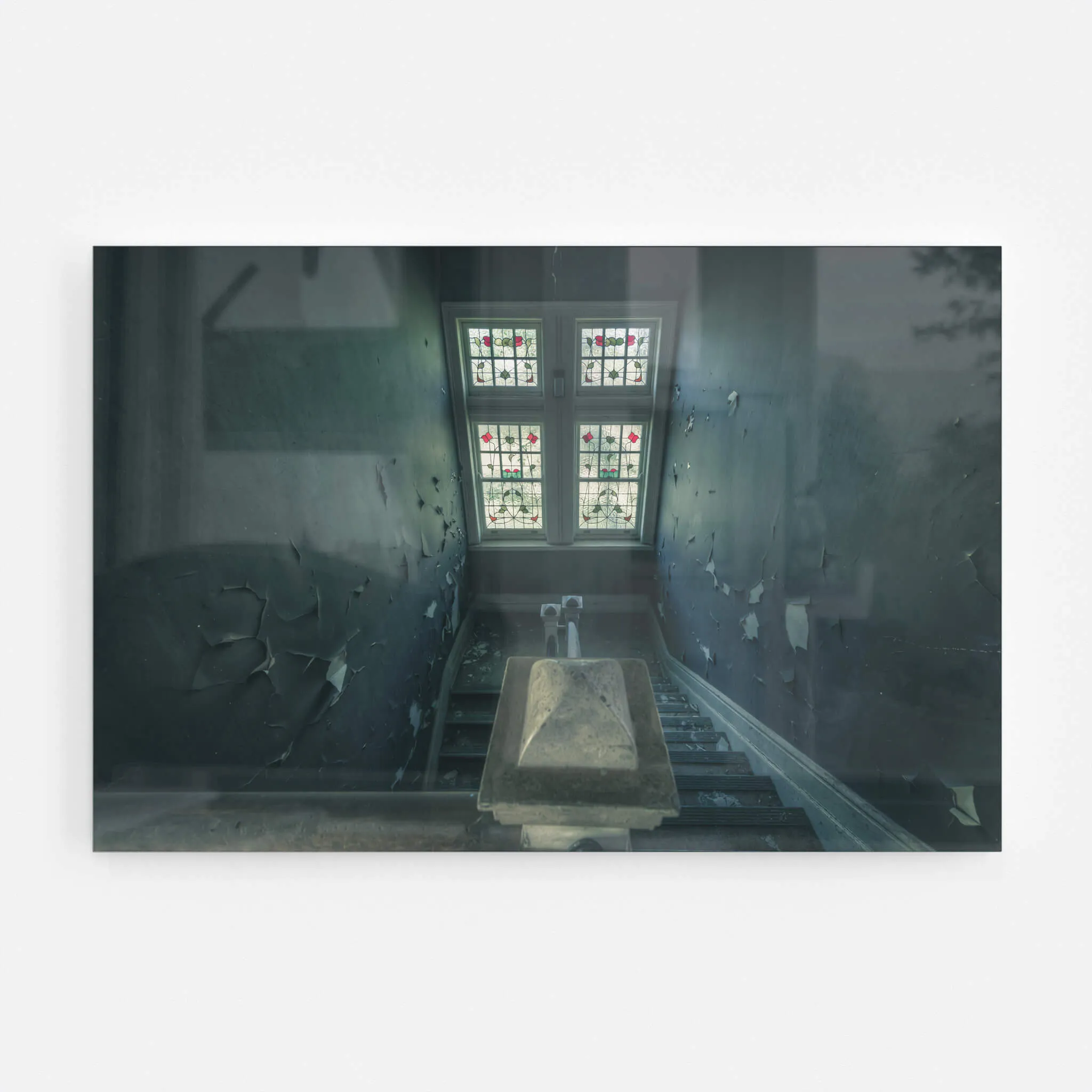 Leadlight Stairs | The Asylum